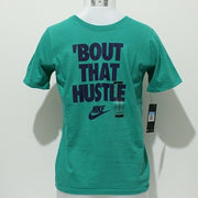 Nike Boys Bout That Hustle t shirt AQ6640 370