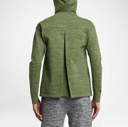Women's NIKE Sportswear Tech Knit JACKET Palm Green Black HOODIE 835641