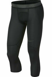 Nike Men's Pro Hypercool 3/4 Black Training Tights (AT3645-010)