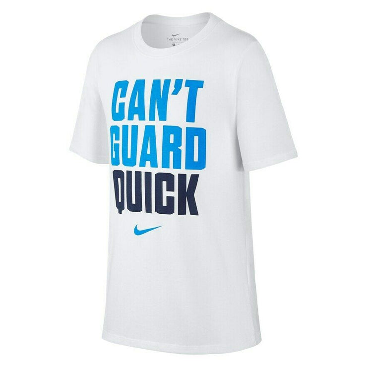 Nike Boys Can't Guard Quick T Shirt AQ6771 100 Multiple Sizes