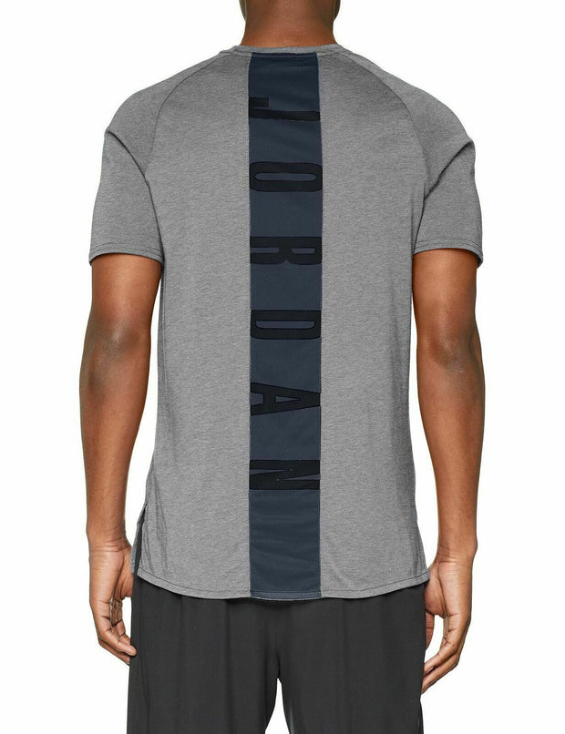 Jordan Men's 23 Alpha Dry Short Sleeve Carbon Heather/Black Shirts 889713-091