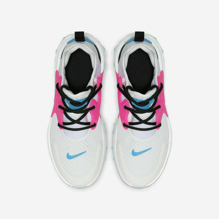 Nike Presto React GS White Hyper Pink Blue YouthWomen Running Shoe BQ4002-101