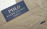 Polo Ralph Lauren Classic Fit Khaki Tan Crest Chino Pants NWT