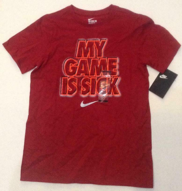 Nike Boys My Game Is Sick T Shirt AJ7816 608