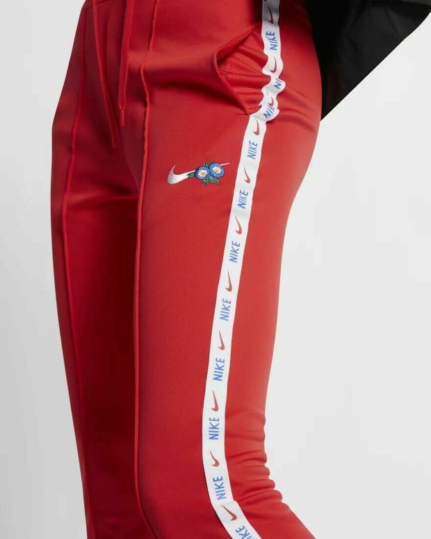 Nike Womens Sportswear Pant CJ5017-696 Light Crimson/White Multiple Size
