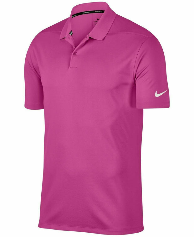 Nike Men's Dri-Fit Golf Polo Pink 891881-623 New M-XL