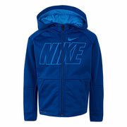 Nike Boys' Therma Blue Graphic Full-Zip Hoodie CJ4311-480 Sizes S-XL