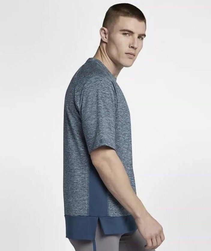 Nike Element Short Sleeve Running Shirt Blue Mens 922435-474 NWT Multiple Sizes