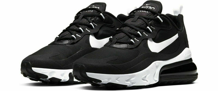 Nike Air Max 270 React Black White AT6174-004 Running Shoes Women's Multi Size