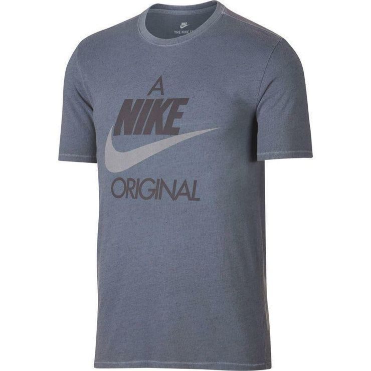 Nike Sportswear Red 1 Birch Mens T-Shirt Blue Soft Casual Top