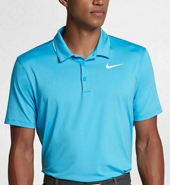 NWT Men's Nike Icon Elite Golf Polo 833071 486