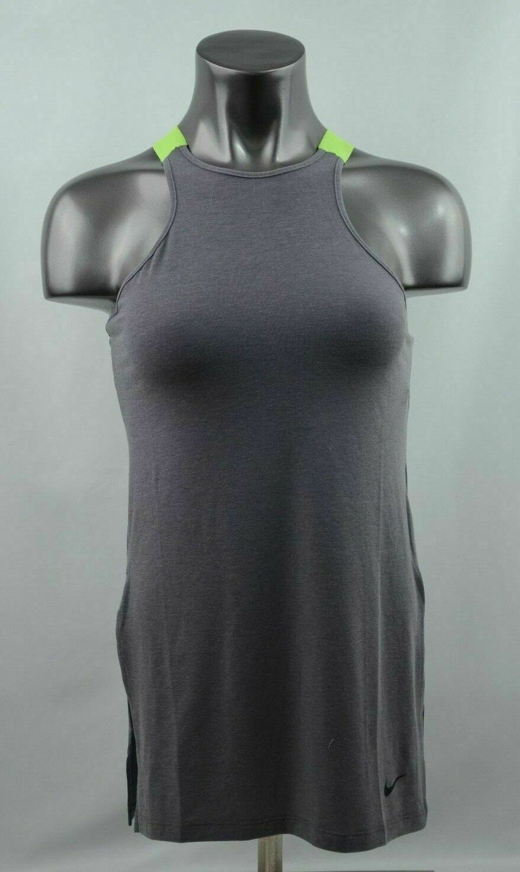 Nike Womens Gym Training Dri-Fit Tank Top Slim Fit AT4588 056