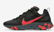 Nike React Element 55 Black Solar Red Pink Cool Grey Running Men's BQ6166-002