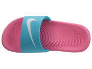 Nike Kawa Slide (GS/PS) 819353 400 Gamma Blue/White-Pink Blast Free Shipping