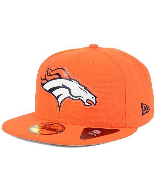 Denver Broncos Beveled Team 59FIFTY Cap