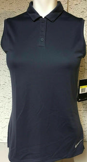 NEW Nike Golf Womens Fit Sleeveless Polo 884873 471