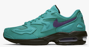 Nike Air Max2 Light AO1741-300 Spirit Teal/Court Purple/Black/White Green