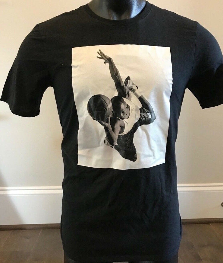 Nike Air Jordan Retro 4 Buzzer Beater Black/White Mens Shirt AR2827 010