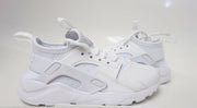 KID'S NIKE HUARACHE RUN ULTRA (PS)  859593-100 WHITE/WHITE