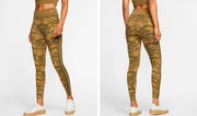 Nike Sportswear Women's Print Leggings CI6621-395 Olive Canvas XS-XL Multi Size