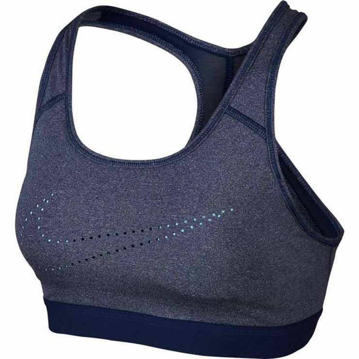 NEW Nike Pro Classic Cooling Padded Sports Bra 832084-430 Blue Multiple Sizes