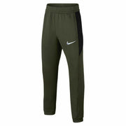 Nike Dri-Fit Therma Flex Showtime Basketball Pants Youth Olive Green 939546 395