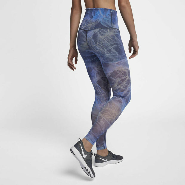 Nike Women's Power Pocket Hyper Tight Fit Training Pants AH3909-415 Blue Black