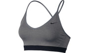 WOMENS NIKE TRAINING SPORTS BRA GRAY/BLACK SIZE 832104-091