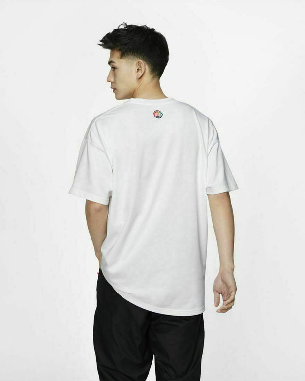 Nike X Atmos Men T-Shirt CI3197-100 White Cristiano Ronaldo Multiple Sizes