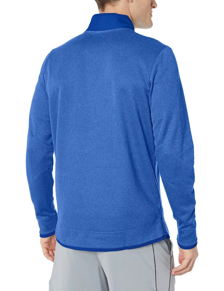 Under Armour Golf ColdGear Water Resistant Pullover Men’s Size Large 400 Royal