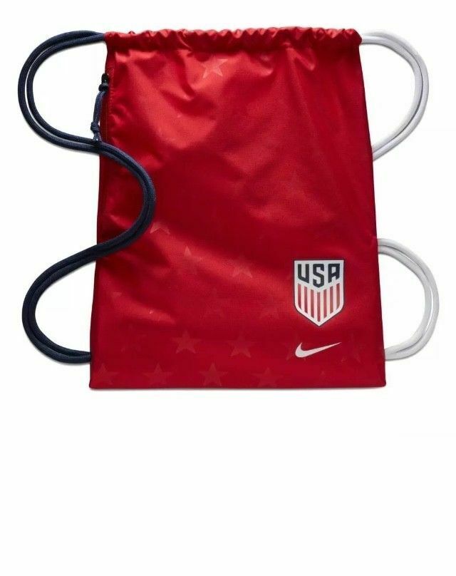 Nike USA Graphic Stadium Gym Sack Backpack Bag Red White Blue Size BA5466 687