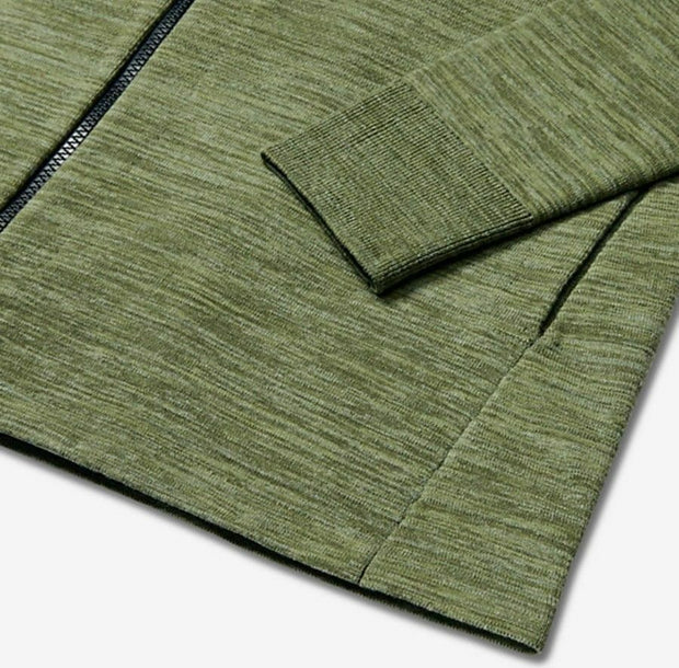 Women's NIKE Sportswear Tech Knit JACKET Palm Green Black HOODIE 835641