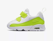 Nike Air Max Tiny 90 Shoes, Volt & White AA2959-100 Multiple Sizes