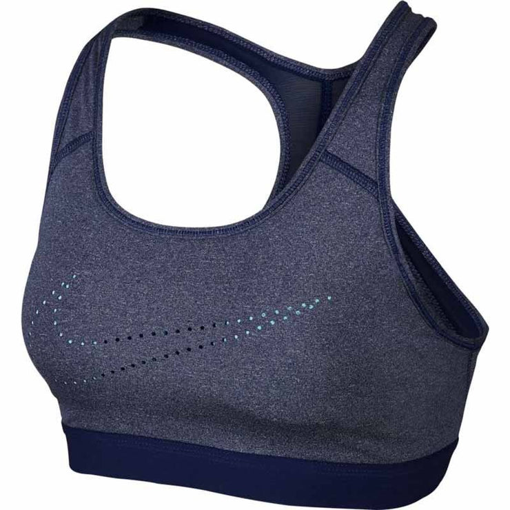 NEW Nike Pro Classic Cooling Padded Sports Bra 832084-430 Blue Multiple Sizes