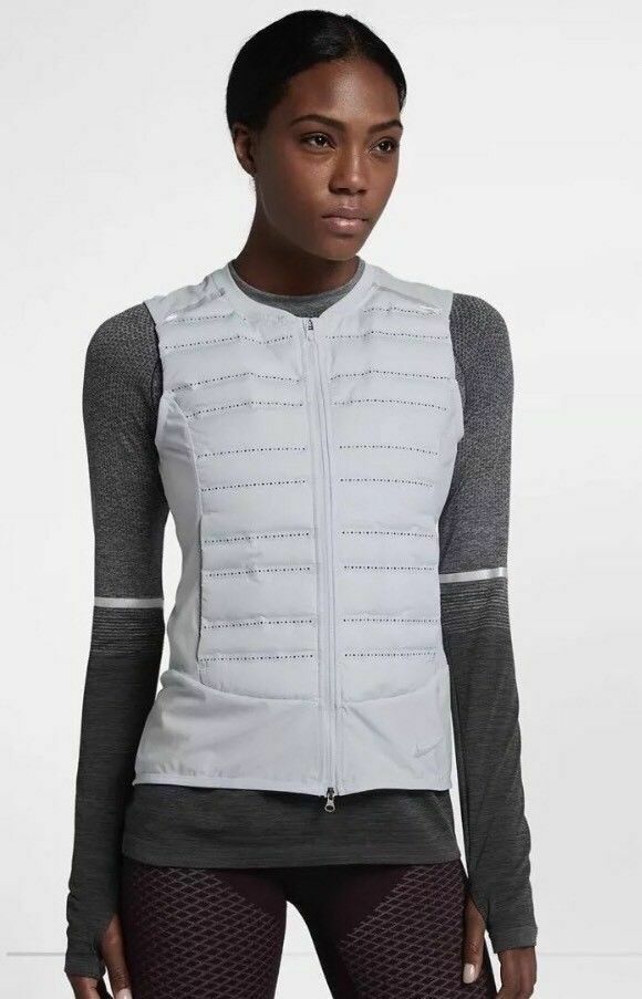 New Nike Women's Running Athletic Vest Nike AeroLoft 856636 043