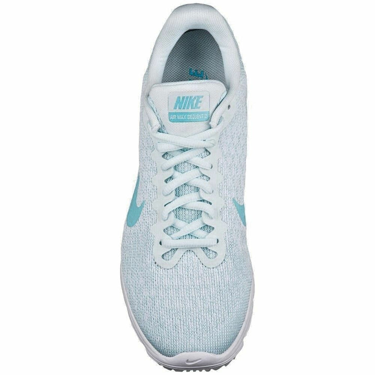 Nike Womens Air Max Sequent 2 Running Shoes Platinum Blue 852465-014 Multi Sizes