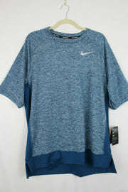 Nike Element Short Sleeve Running Shirt Blue Mens 922435-474 NWT Multiple Sizes