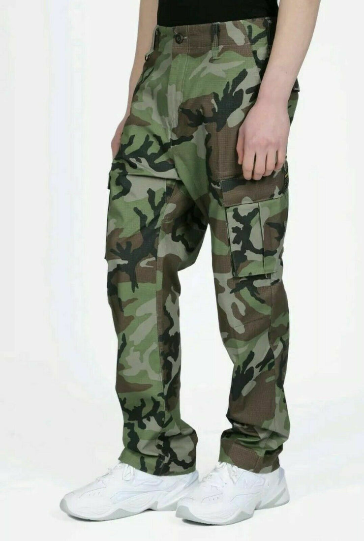 Nike SB Flex Camo Men Cargo Pants Skatebording Military Camouflage 885863 222