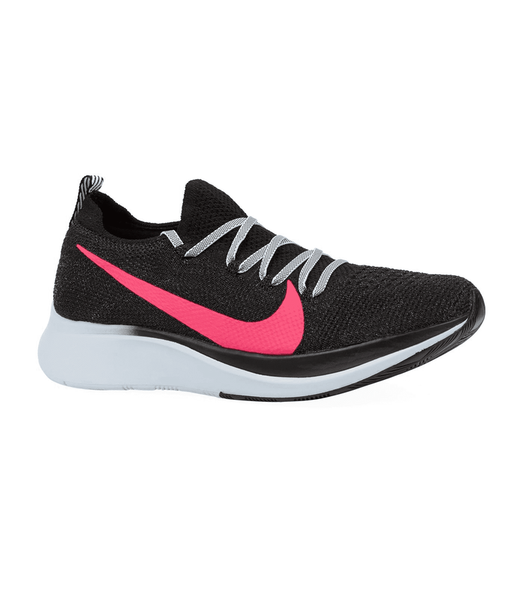 Women's Nike Zoom Fly Flyknit (black/hyper pink/blue tint) AR4562-002