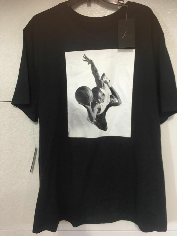 Nike Air Jordan Retro 4 Buzzer Beater Black/White Mens Shirt AR2827 010