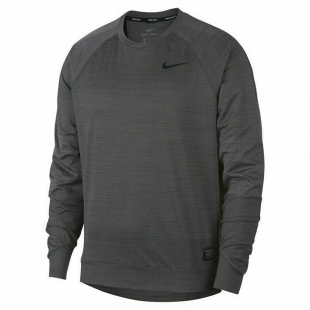 Nike Golf Mens Size MEDIUM Dry Brushed Golf Crew Pullover Sweater 932316 036 NWT