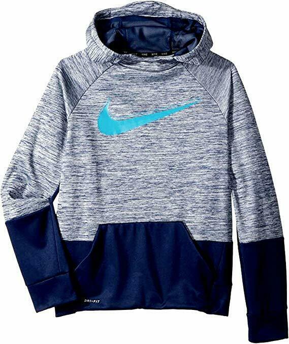 Nike Youth Boys Athletic Dri fit Pullover Performance Therma Hoodie CD7359492