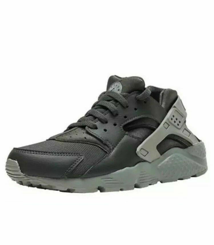 Nike Kids Huarache Run Shoes 704949-302 Dark Green Stucco Multiple Sizes