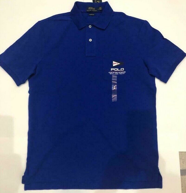 Polo Ralph Lauren P-15 Offshore Sailing Team Pocketed Polo Shirt NWT