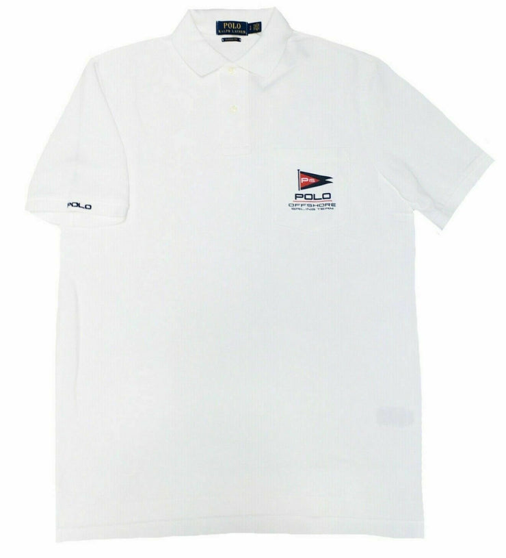 Polo Ralph Lauren P-15 Offshore Sailing Team Pocketed Polo Shirt NWT