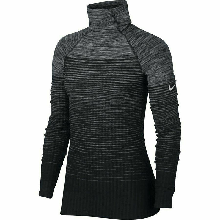 Nike women's pro hyperwarm training top hotsell