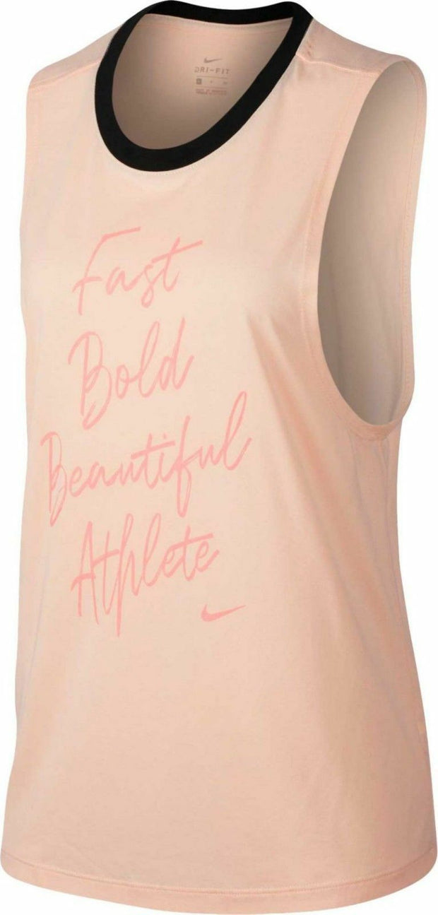 Nike Women's Dry Legend Muscle Tank Crimson Tint AO8726-814
